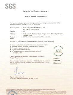 1132401320 Kamyon Yakıt Filtreleri AF25372 Polyester Elyaf Araba Emme Hava Filtresi 5